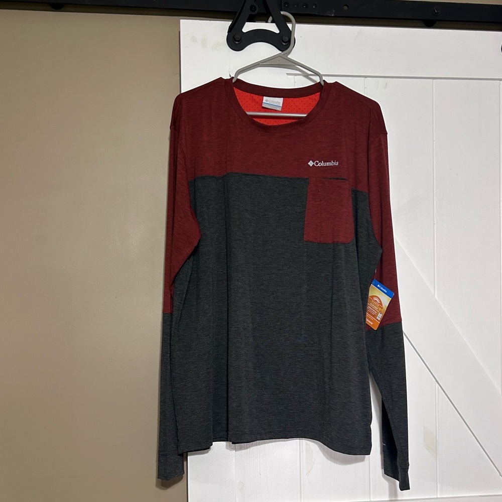 Columbia dry fit long sleeve-men’s